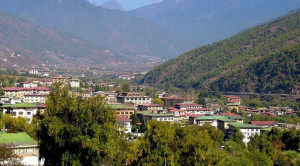 Thimphu the capital city of 'Druk Yul' or the Kingdom of Bhutan, Snowman trek Bhutan